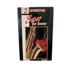 Sax For Lovers Vol 1 Vol 2 Cassette Tape Set Romantic Instrumental Compilation B